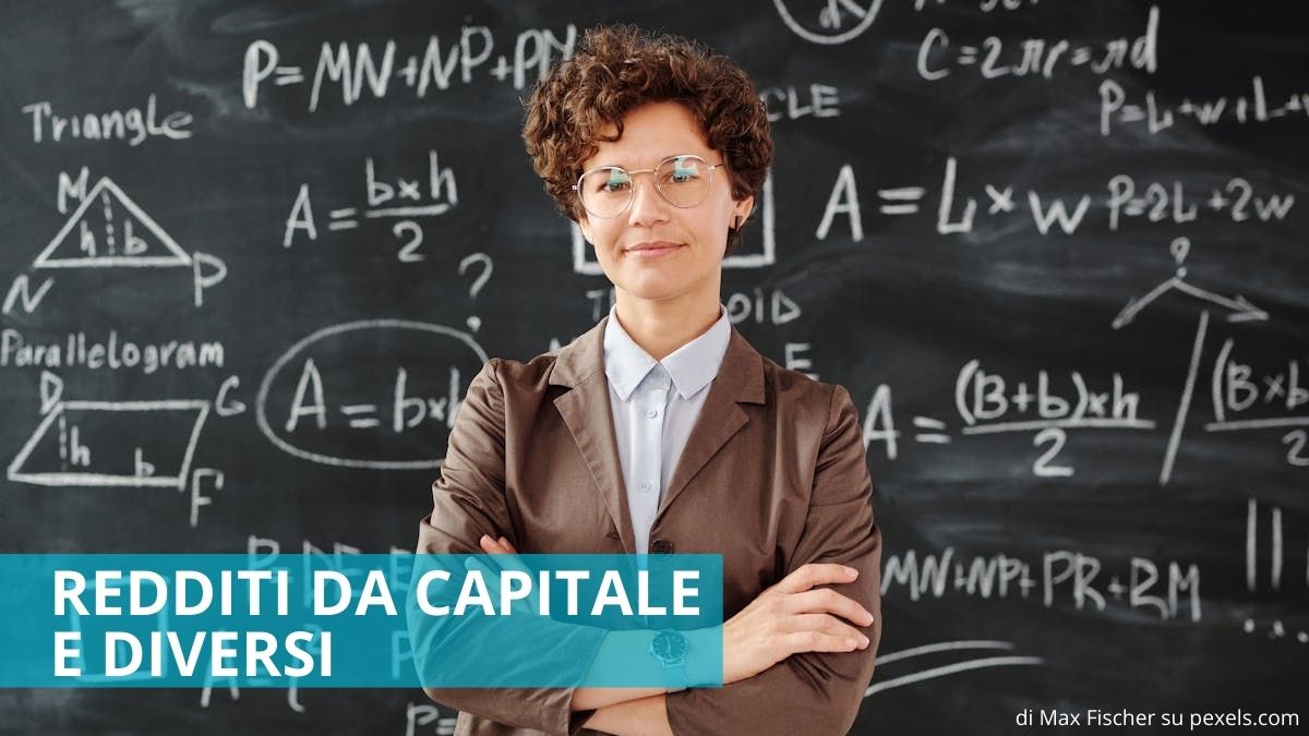 Redditi da capitale e diversi