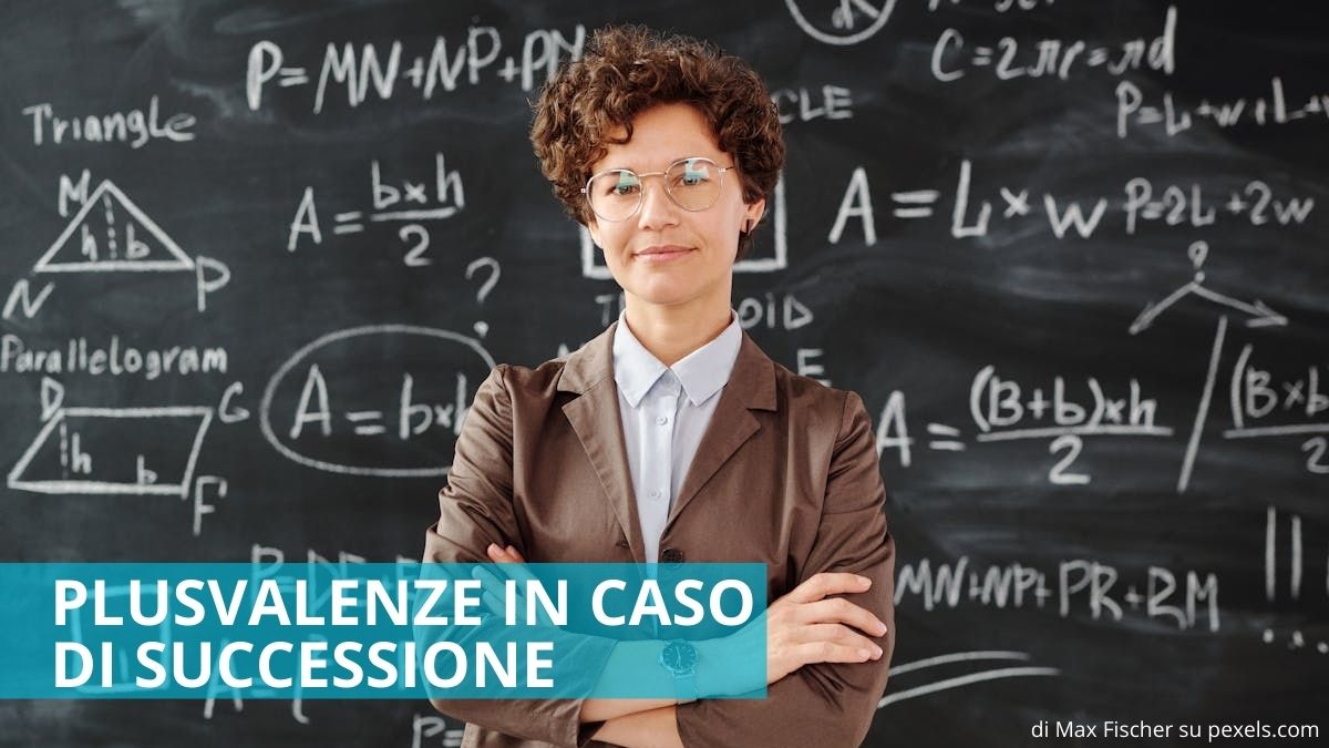 Plusvalenze in caso di successione e donazione